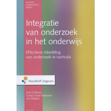 Integratie Van Onderzoek In Het Onderwijs - D.M.E. Griffioen