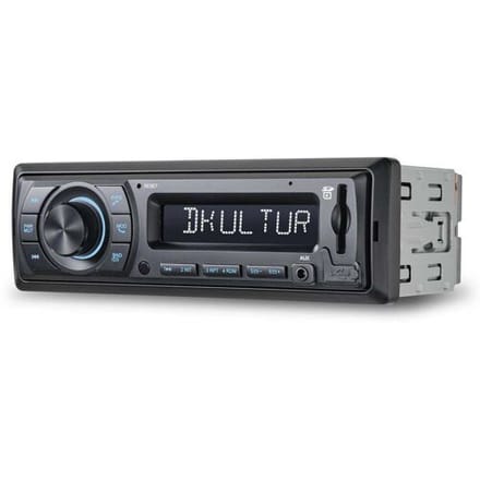 Renkforce RF-4746690 Autoradio enkel DIN Incl. DAB-antenne, DAB+ tuner, Bluetooth handsfree