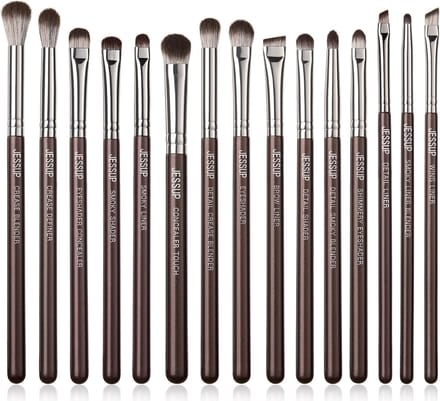 Professionele 15-delige Oogmake-upborstelset voor Perfecte Make-up