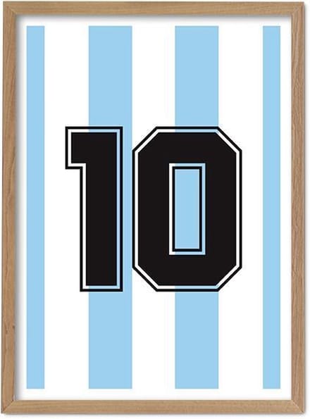 FC Kluif 'Maradona Messi' poster - Argentinië poster - 70 x 50 cm
