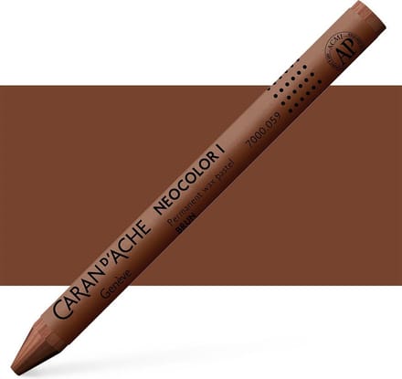 Caran d´Ache Neocolor I Permanente Waskrijt | Bruin (059)