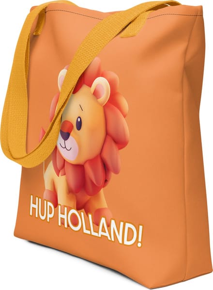 Hup Holland! Stoffen tas EK Voetbal 2024 - Geel