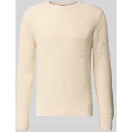 Gebreide pullover met structuurmotief