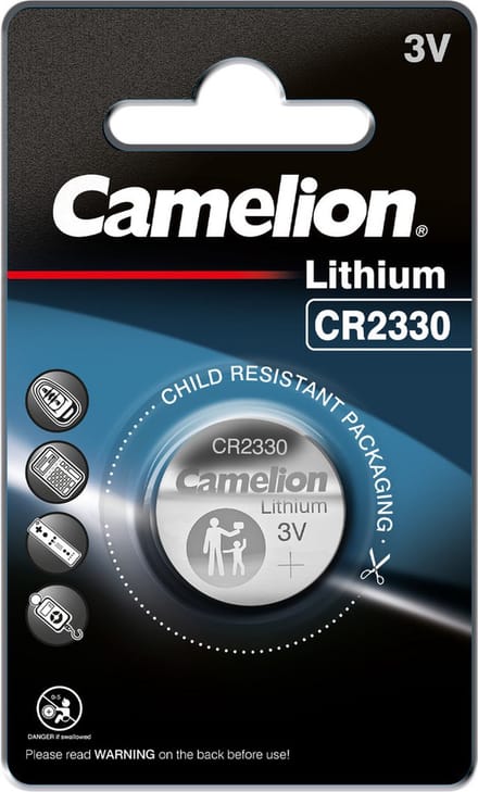 Camelion CR2330 Lithium Knoopcelbatterij – 3V – 1 Stuk