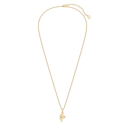 Chocli halsketting slang 18k verguld