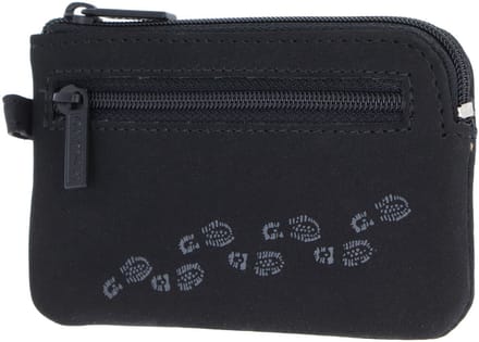 oxmox sleutelgeval New Cryptan Keyholder Footsteps 2.0 Print Grey Black zwart