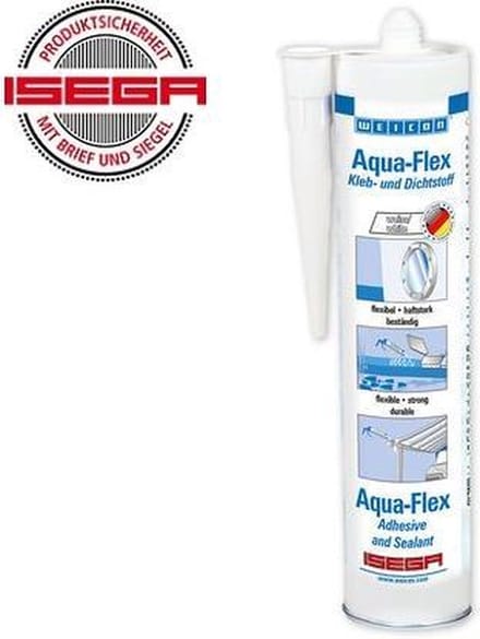 WEICON Aqua-Flex – Wit RAL9003 – Montagelijm 310 ml (2 stuks)