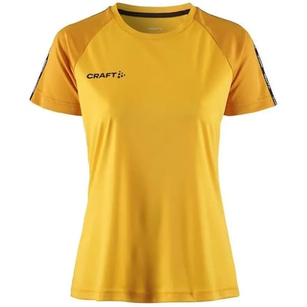 Craft Squad 2.0 T-Shirt Dames - Geel | Maat: M
