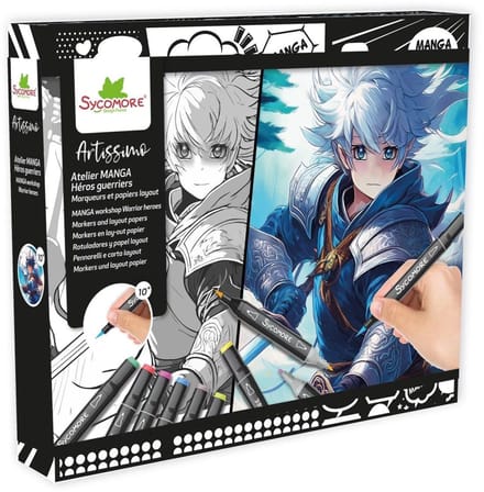 Sycomore Artissimo Manga Workshop Warrior Heroes