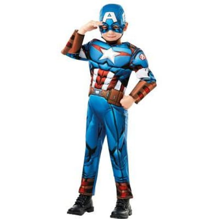 Avengers Captain America Deluxe Feestkleding