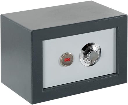 Veiligheidskluis met mechanische 4-cijferige combinatie en sleutel