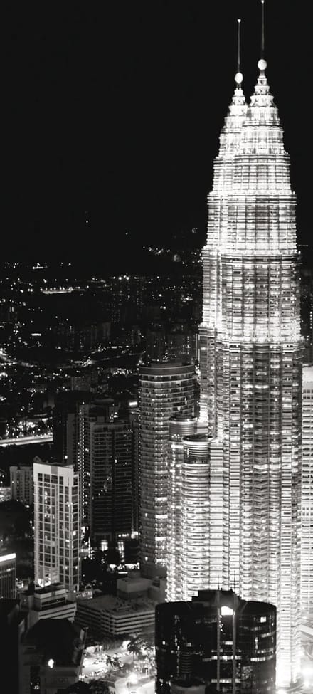 City Skyline Photo Wallcovering