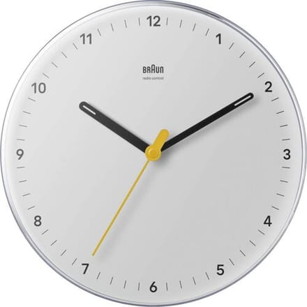 Braun 67685 Wandklok Zendergestuurd 230 mm Wit