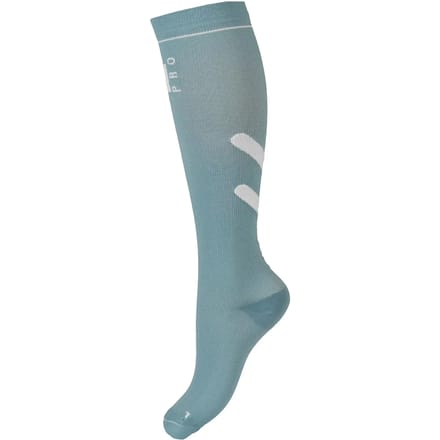 Compressie Paardrijsokken EQPRO Blue Reef - 31-34