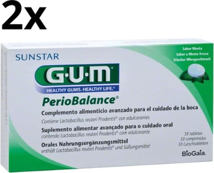 Gum Perio Balance - 2 x 30 stuks - Voordeelverpakking