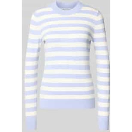 Gebreide pullover met ronde hals