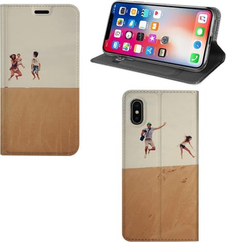 Apple iPhone Xs Max Stand Case Hoesje Maken met Foto's