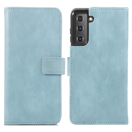 imoshion Hoesje - Geschikt voor Samsung Galaxy S21 - Luxe Bookcase - Lichtblauw