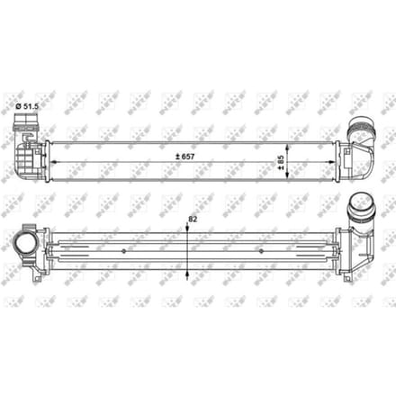 Intercooler NRF 30916