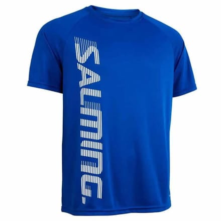 Salming Training 2.0 T-shirt Met Korte Mouwen Blauw 14 Years Kinderen