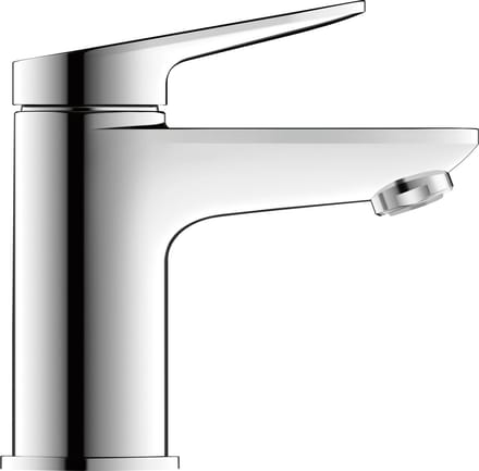 Duravit Wave wastafelkraan - s-size - opbouw - 1-gats - eengreeps - zonder waste - chroom