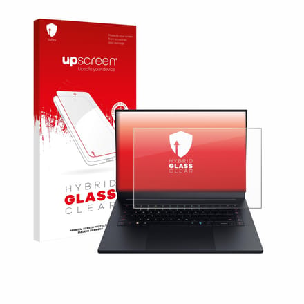 upscreen - Screenprotector voor Razer Blade 16 2025 - Folie Beschermfolie Beschermglas transparant