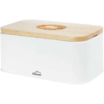 Plat houten broodmandje Lacor
