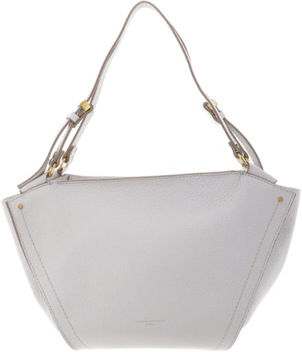 GIANNI CHIARINI Leren handtas schoudertas Bloom Hand Bag Sabbia crème