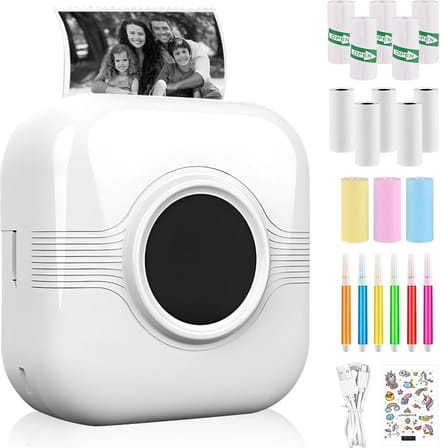 Solacis Sticker printer - Sticker maker - Mini printer - Sticker machine - Stickerprinter - Must have!