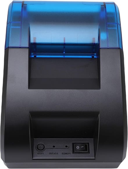 Draadloze 58mm Thermische Bonprinter - Mini Pocket Printer voor Kassa, Supermarkten en Ticketverwerking