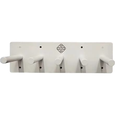 Grooming Deluxe - Saddle pad holder for 5pcs silver