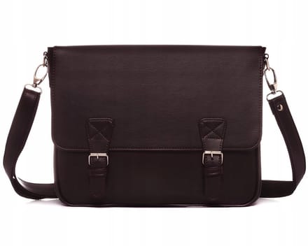 Herenas Solome Merlo Bruin - A4 Laptops Leerlook