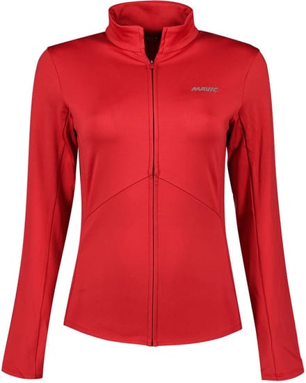 Mavic Sequence Thermo Trui Met Lange Mouwen Rood XS Vrouw