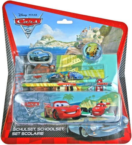 Disney Cars schrijfset pennenblik