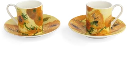 Espresso set, Vincent van Gogh, Zonnebloemen
