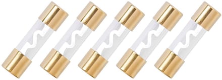 BLOW Buiszekeringen 60A - Ø10.3x38mm - 32V - Geschikt voor Auto, Boot, Camper & Car Audio - 5 stuks