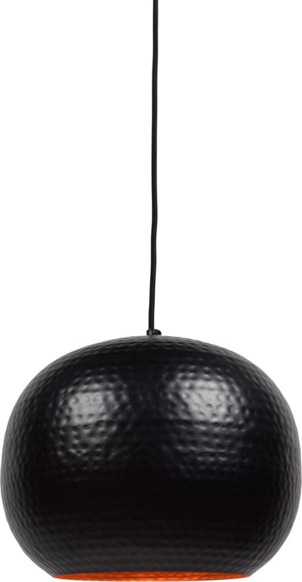 Urban Interiors Artisan Hanglamp Zwart - Hamerslag - Ø27