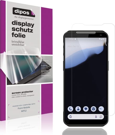 dipos – 4x Beschermfolie geschikt voor Point Mobile MF52 | Krasbestendige & heldere Screenprotector Ultra-Thin