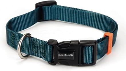 Halsband uni do groen 48-70cm x 25mm