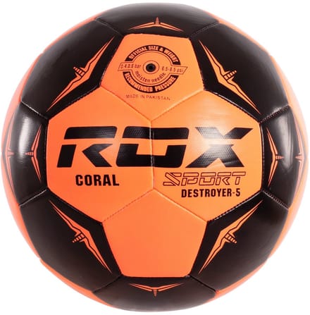 Voetbalbal Rox Destroyer maat 5 koraal FÚTBOL 11