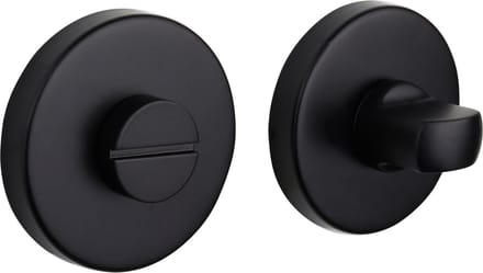 Lavuzo WC-sluiting - toiletsluiting - rond rozet - zwart