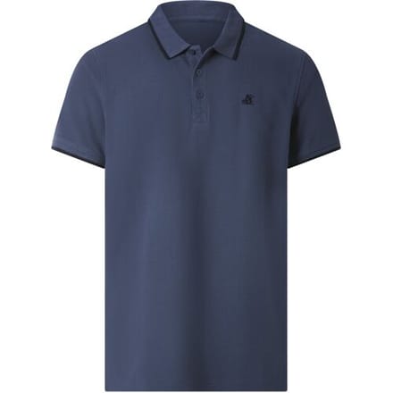 ESMARA MEN U.S. Grand Polo Piqué heren polo (Blauw, L)