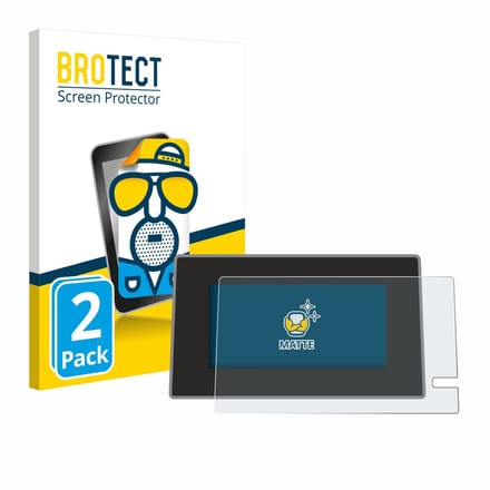 BROTECT - Screenprotector voor Renault Trafic 2021 Easy Link 8" - Folie Beschermfolie matte 2 Stuks