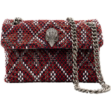 Kurt Geiger London Soft Mini Kensington Schoudertassen Dames - Rood - Maat ONESIZE