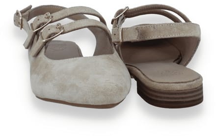 Double Heart Dames Slingback | Beige | Maat: 40