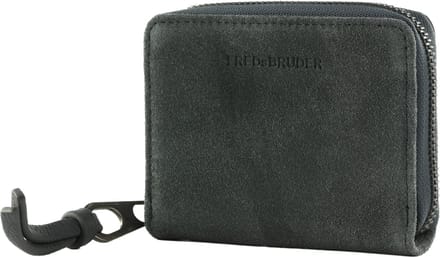 FREDsBRUDER Leren Portemonnee Jo Wallet Antracite Antraciet