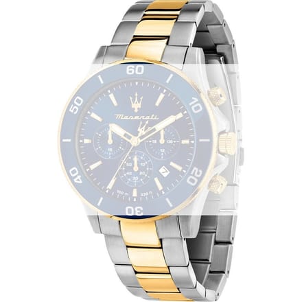 Maserati U8870188218 Competizione Diver Horlogeband