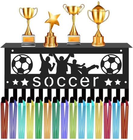Allecto - Voetbal Medaille Hanger - Medaille Houder - Trofee Plank