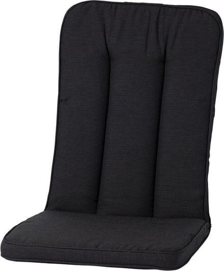 Madison tuinkussen Rib 110x48x5 cm - zwart