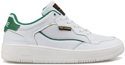PME Legend Mulnomah wit groen sneakers heren (PBO2502040-6046)